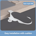 thumbnail image 4 of Computer Armrest Pad Desk Table Support Mouse Armwrist Rest Desktop Hand Protective Attachable Board Mousepad A, 4 of 4