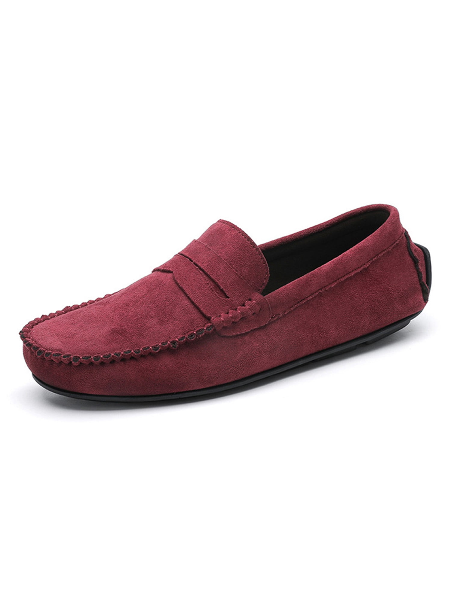 Woobling Men Classic Round Toe Loafers 