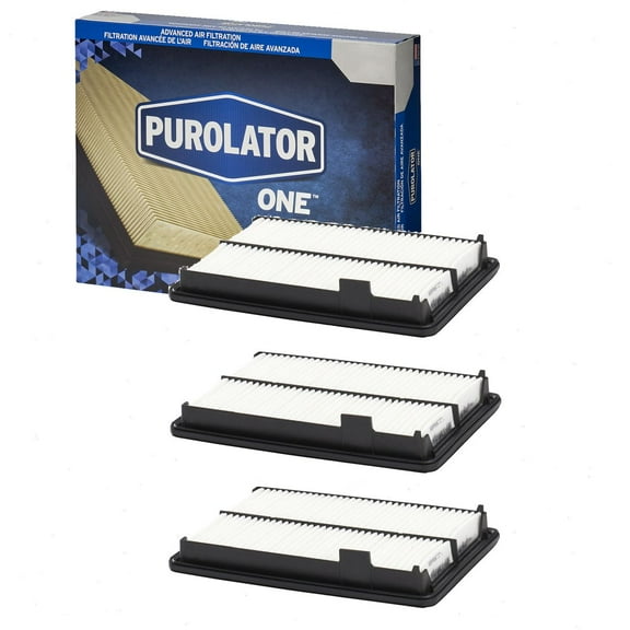 3 pc Purolator ONE A36276 Air Filters for Intake Inlet Manifold Fuel Delivery Filters