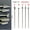 Single Cut, variant on EpheyFIF Solid Carbide Rotary Burrs Set 5Pcs 3X6X100mm Single Cut Head for Rotary Tools Metal Wood Engraving and Deburring Single Cut