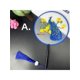 thumbnail image 1 of 1PC Chinese Style Products New Chinese Style Embroidery Fan Decoration Fans With Ancient Style Long Handle Tassel Chinese Clothing Cheongsam Dance Hand, 1 of 5