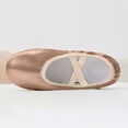 thumbnail image 6 of Xfvqtps Ballet Shoes for Girls Soft Sole Non Slip Cross Elastic Straps Solid Color Flash Dance Shoes for Gymnastics Performance Rose Gold, 6 of 8