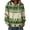 04#Camel, variant on Women's St. Patrick's Day Shamrock Art Print Hoodie Shamrock St. Patrick's Day Shirt Dark Green XL