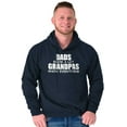 thumbnail image 4 of Dad Knows A lot Grandpa Everything Hoodie Hooded Sweatshirt Men Brisco Brands X, 4 of 6