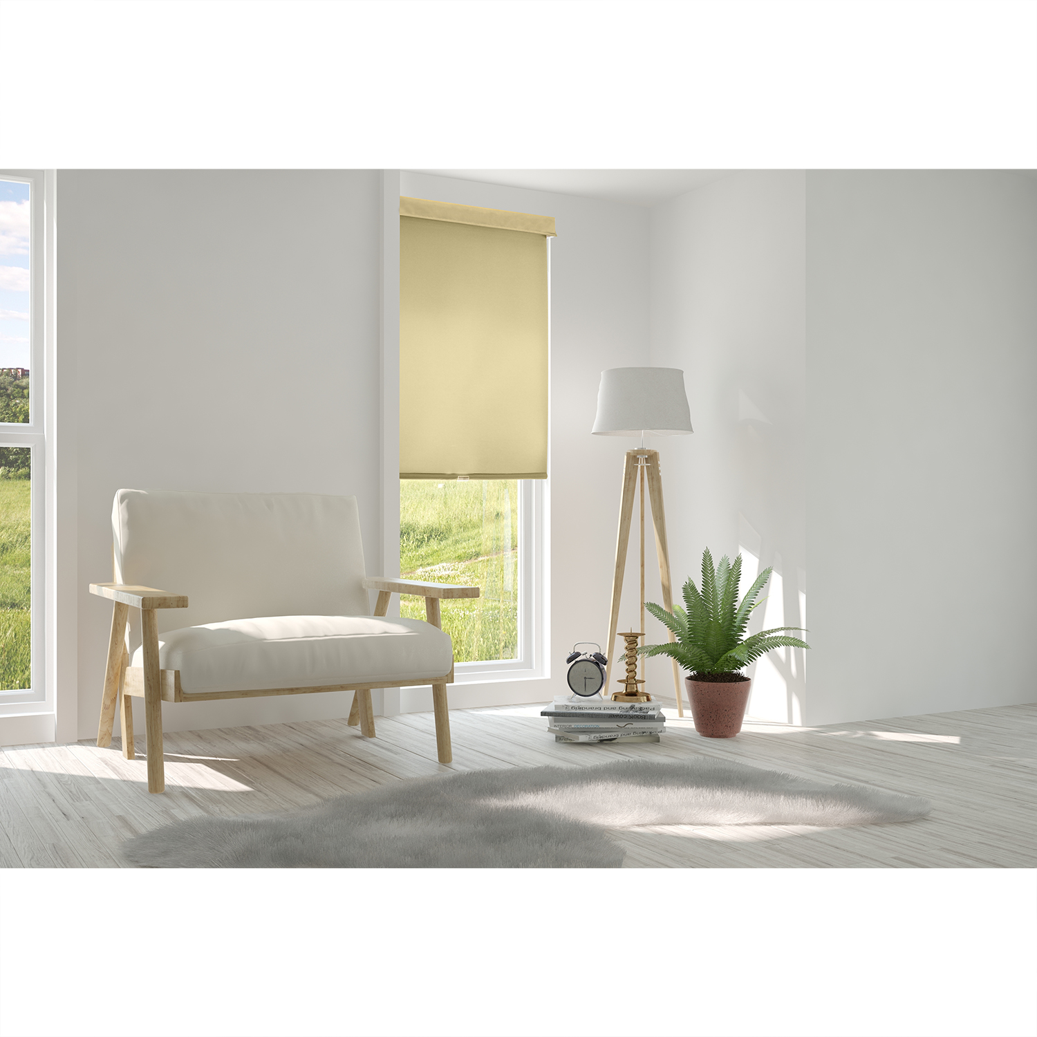 Chicology Thermal Free-Stop Cordless Roller Shades