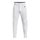 thumbnail image 4 of Pantalón Under Armour Utility Baseball de pierna recta para hombre, blanco/azul marino, 4 of 7