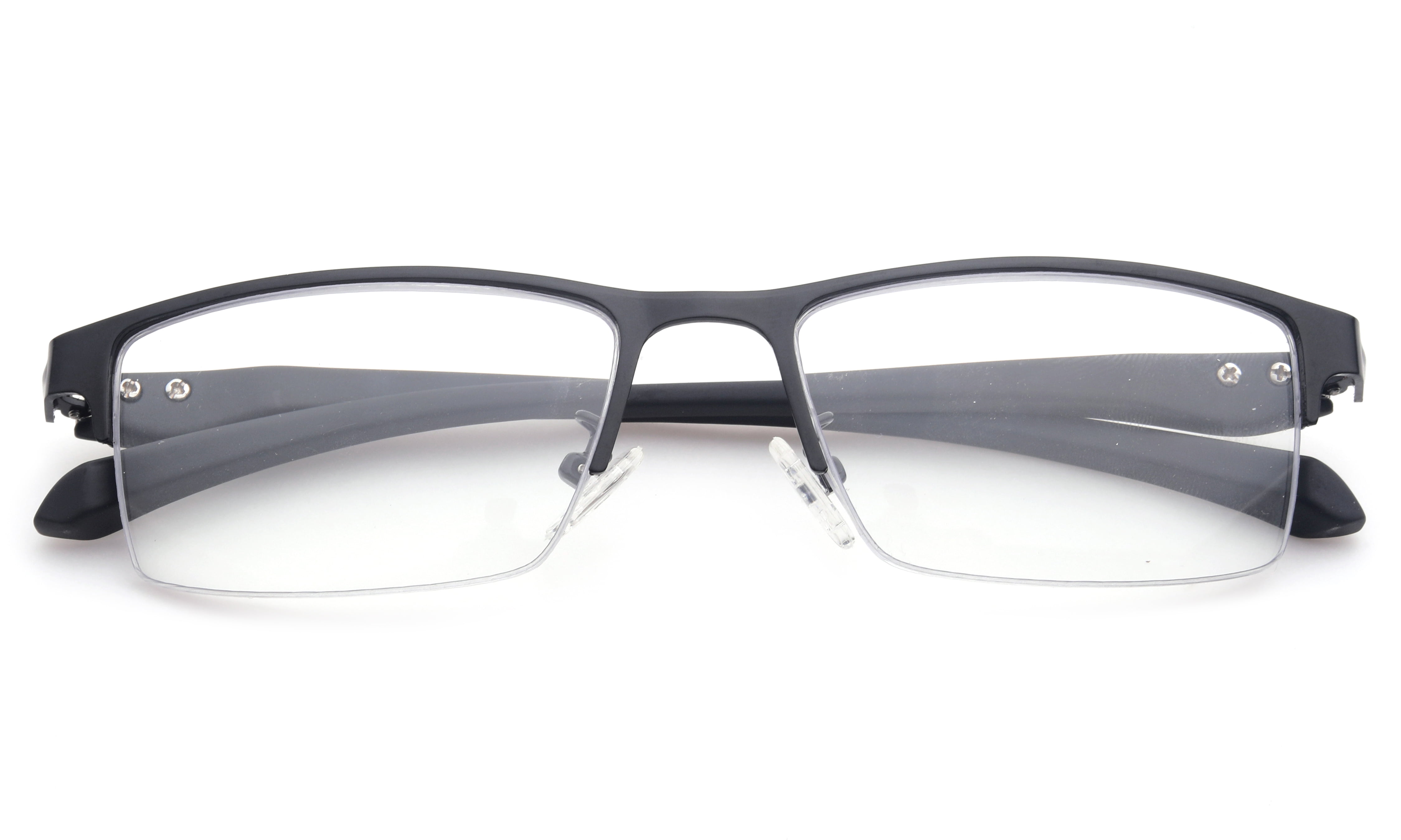 Buy Progressive Multifocal Reading Glasses Blue Light Blocking For Men No Line Trifocal Readers