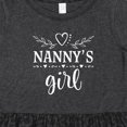 thumbnail image 4 of Inktastic Nanny Girl Granddaughter Girls Toddler Dress, 4 of 5
