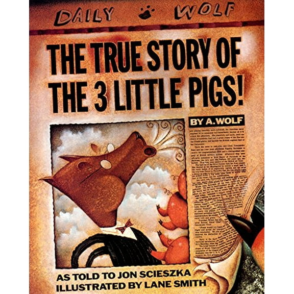 Pre-Owned The True Story of the Three Little Pigs