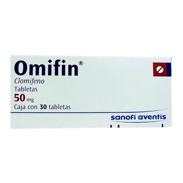 Omifin 30 tabletas de 50 mg c/u