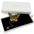 thumbnail image 1 of Marcador KIZOSA con forma de mariposa de metal con cadena y corazón, regalo, 1 of 6