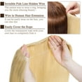 thumbnail image 5 of SEGO Wire in Human Hair Extensions Hidden Hair Extensions with Invisible Band Translucent Fish Line Hairpiece without Clip, 5 of 8