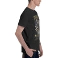 thumbnail image 3 of Cody and Rhodes Men Womens Casual Fashion Cotton Crewneck Short Sleeve T-Shirt Black, 3 of 7