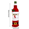 thumbnail image 3 of Xihbxyly Dia Del Primer Ministro Bonita Funda para Botella de Vino con Diseño de Suéter Navideño, Suéter con Botella de Vino para Chris, 3 of 3