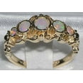 thumbnail image 2 of LBG 14k Yellow Gold Natural Opal Womens Anniversary Ring - Size 10.25, 2 of 4