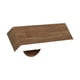 thumbnail image 3 of Lámpara de pared de madera con iluminación vertical y descendente, lámpara de pared LED para interiores, aplique para pasillo Nuez, 3 of 9