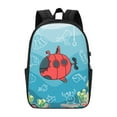 thumbnail image 2 of YFYANG 17" Laptop Backpack, Cartoon Submarine Pattern Fashion Travel Work Backpack with USB and Headphone Cable Interface for Men and Women, 2 of 8