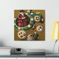 thumbnail image 3 of Cookies in Rococo Style - Canvas, 3 of 10
