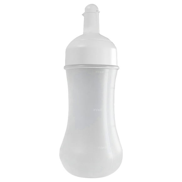 Glass&Bottle Winter Condiment Bottles Bottle Scale Marked Volume Control Avoid Waste Squirt Bottle Container Dispenser For Ketchup Salad Dressing 350ml