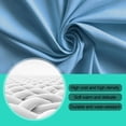 thumbnail image 3 of Linens 100% French Linen Pillowcases with Embroidery - Pack of 2 - Washed Solid Color Natural Flax Soft Breathable -,blue,blue,48x74cm，G37471, 3 of 5