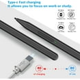 thumbnail image 4 of Stylus Pen for Microsoft Surface, Surface Pen for Microsoft Surface Pro x/8/7/6/5/4/3/Surface 3/Go 3/2/Go/Book/Laptop 1/2/Studio, Magnetic Adsorption, Palm Rejection Stylus Pen, 4 of 6