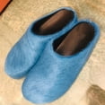 thumbnail image 1 of Mules Design Mode pour Hommes Mules Plates en Cuir Véritable pour Femmes Pantoufles Décontractées pour Extérieur, 1 of 5