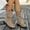 Khaki, variant on Women's Tassel Ankle Boots for Women Mid Calf Low Heel Thick Sole Round Toe Pleated Detail Boho Casual Boots Brown 40