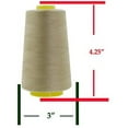 thumbnail image 4 of Mandala Crafts All Purpose Sewing Thread from Polyester for Serger, Overlock, Quilting, Sewing Machine, 4 of 33