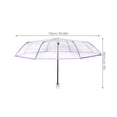 thumbnail image 2 of RUNROTOO Plastic Umbrella With Student Design For Rain Protection 1Pcs, 2 of 8