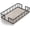 Black/Ash, variant on Guest Towel Holder Tray for Bathroom, Ash and Iron Napkins Holder for Powder Room Dinning Table Wooden Basket for Disposable Paper Hand Towels Black and Ash Whitewashed