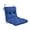 Navy Blue, variant on Outdoor Indoor Seat/Back Chair Tufted Cushion,All-Weather Patio Chair Cushion with Ties,for Patio Furniture,Beige