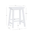 thumbnail image 5 of Powell White Story 24" Counter Stool, 5 of 8