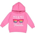 thumbnail image 2 of Inktastic Miami Florida Vacation Beach Trip Toddler Hoodie, 2 of 4