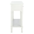 thumbnail image 3 of SAFAVIEH Tate 2-Drawer Rectangle Console Table, White, 3 of 7