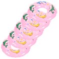 thumbnail image 2 of KAKOWELY 5Pcs Cartoon Swimming Rings Small Swim Rings Lovely Swim Rings Models Cartoon Mini House Decors,3.35X"X3.35"X0.98", 2 of 4