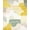 Yellow Cream Sage, Pattern 6, variant on Design&I 8'x10' Washable Area Rug Abstract Modern Cloud With Minimalist Interlocking Brushstroke Accents for Dining Room, Large Office, Lounge, Snag-Free