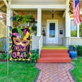 thumbnail image 2 of SPXUBZ Mardi Gras Decorations Garden Flag New Orleans Party Mardi Gras Decor 12x18 Inch Double Sided, 2 of 6