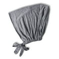 thumbnail image 1 of Pure silk cotton adjustable hair hiding hood cap elastic strap base small hat, 1 of 10