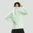 thumbnail image 7 of Tqcoqu Women's Sun Protective Jacket,Full Zip UPF 50+ UV Sun Protection Clothing,Lightweight Long Sleeve Hoodie Sun Shirt,Army Green Women's M-XXXXL, 7 of 7