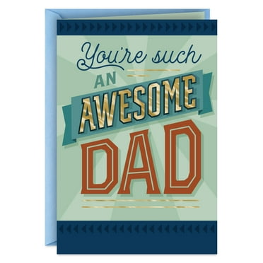 Hallmark Father's Day Greeting Card for Dad (Such An Awesome Dad)