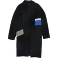 thumbnail image 1 of Alfani Cardigan Trench pour Femmes, Noir, Grande Taille, 2X, 1 of 1