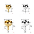 thumbnail image 3 of Pack of 10 Small Metal Perfumes Funnel Kitchen Funnel Filling Funnel for Easy Transfer and Filling into Small Bottles, 3 of 8