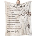 thumbnail image 2 of Wedding Gifts for Couples 2025 Soft Blanket, Bridal Shower Gifts for Bride to Be, Anniversary Romantic Gifts for Her, Wedding Gifts for Newlyweds Wedding Throw Blanket, 2 of 7