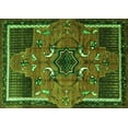 thumbnail image 1 of Ahgly Company Indoor Rectangle Persian Green Traditional Area Rugs, 2' x 3', 1 of 1