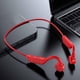thumbnail image 1 of BL15 es de conducción ósea Bluetooth Oreja abierta IPX5 inalámbrico plegable impermeable para trabajo Control de botón de - rojo en caja, 1 of 10