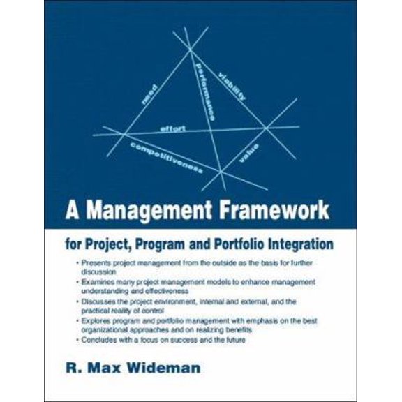 Pre-Owned A Management Framework for Project, Program and Portfolio Integration (Paperback) 1412027861 9781412027861