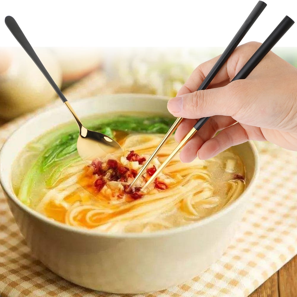 Chopsticks Spoon Set, Stainless Steel Material Stainless Steel Spoon