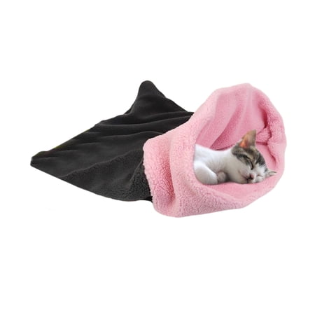 CIYISON Pocket Cat Bed Cat Sleeping Bag for Indoor Cats Calming Bed Washable Pocket
