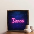 thumbnail image 6 of Neon Dance Signage Wooden Sign Wall Plaque - Vintage Art Decoration, Wall Decoration - Ideal Gift For Home Decoration, Living Room, Bathroom, Bedroom, Garden, Dining, Bar, Cafe, Festival Party Deco, 6 of 7