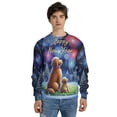 thumbnail image 4 of Happy New Year Goldendoodle Family Cheer Winter Midnight Firework All Over Print 3D Sweatshirt Unisex Merch Doodle Dog Lover Gifts Idea - 02025, 4 of 6
